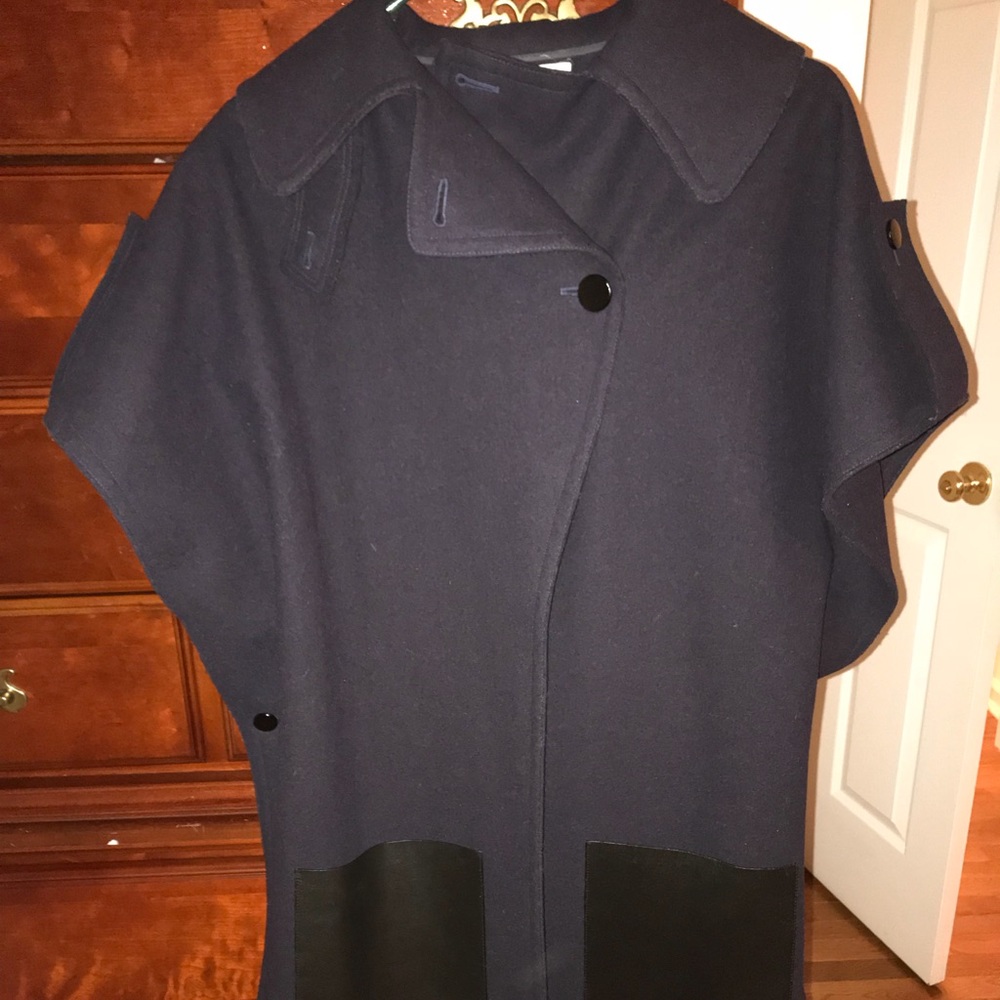 A oversized purple Celine coat